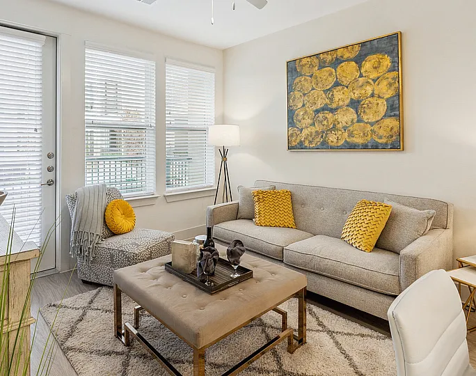 spacious living space