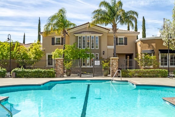 Pool and Spa with Cabanas