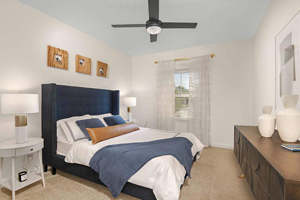 Bed at The Baldwin in Orlando, Florida