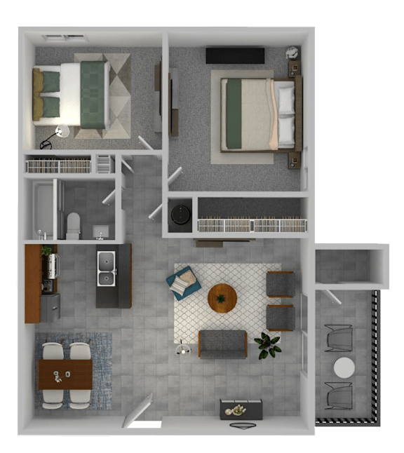 B1 Floorplan at Village at Iron Blossom, Reno, NV