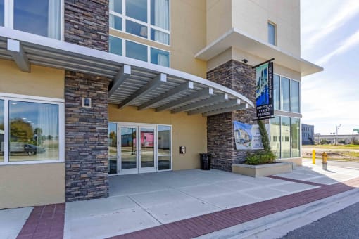 Entry Gate To The Property at Houston Street Manor Apartments, Jacksonville, Florida