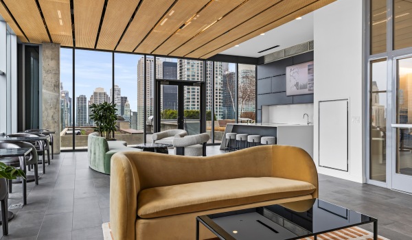 Spaces to lounge or host