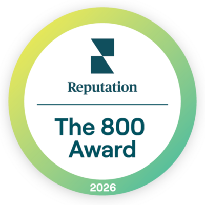 2026's The 800 Award by Reputation