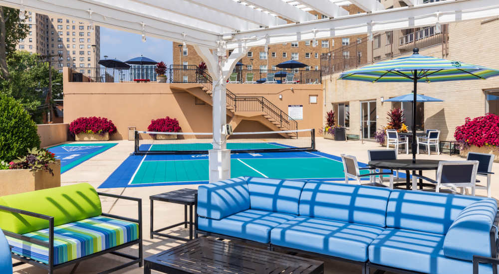 Community amenities at The View at Forest Park in St. Louis, Missouri