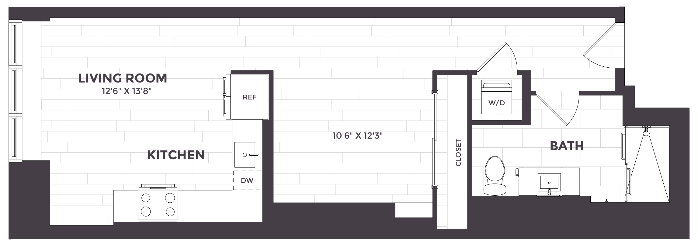 Floor Plan Image of Apartment Apt 0817