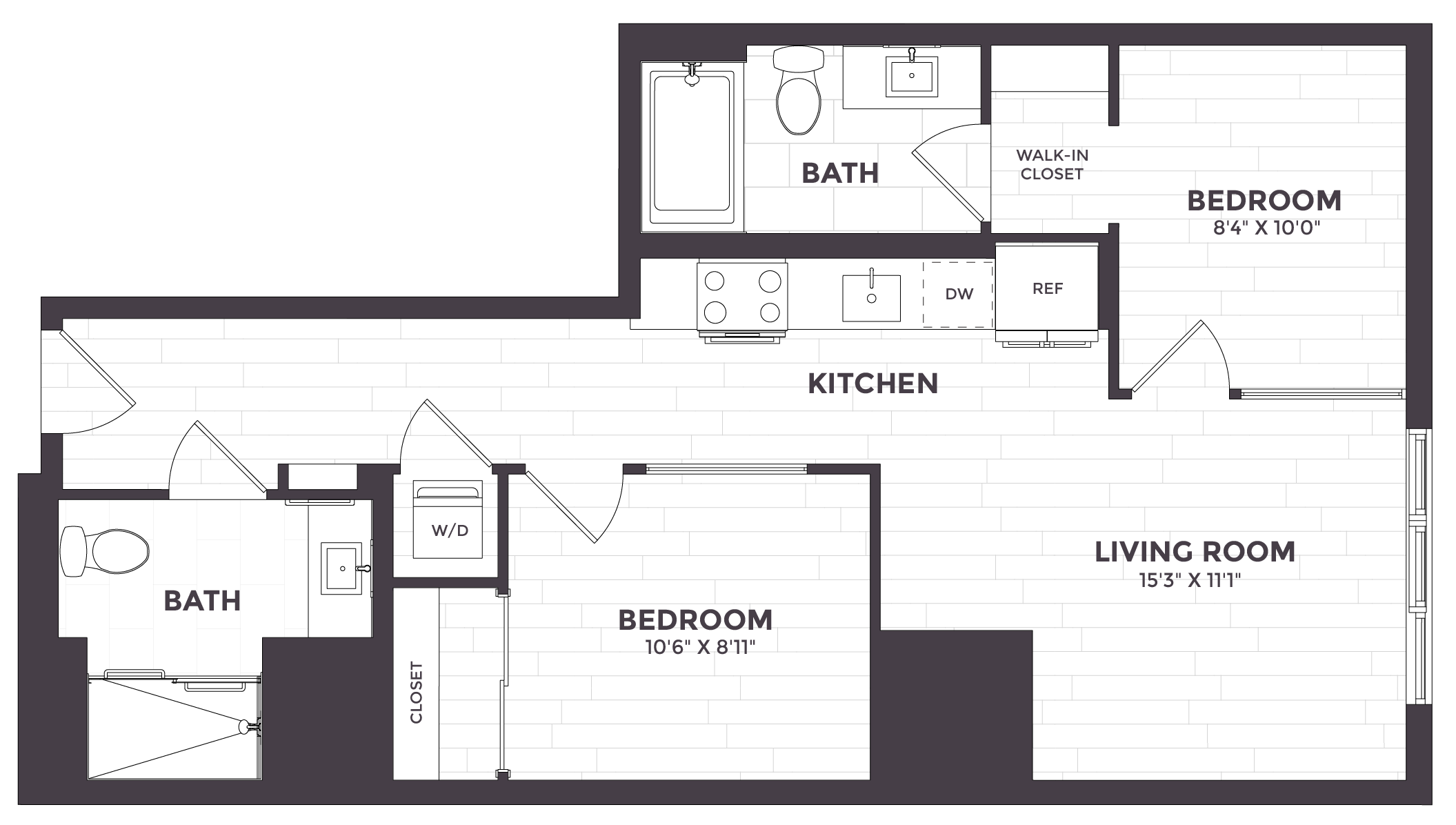 Floor Plan Image of Apartment Apt 0914
