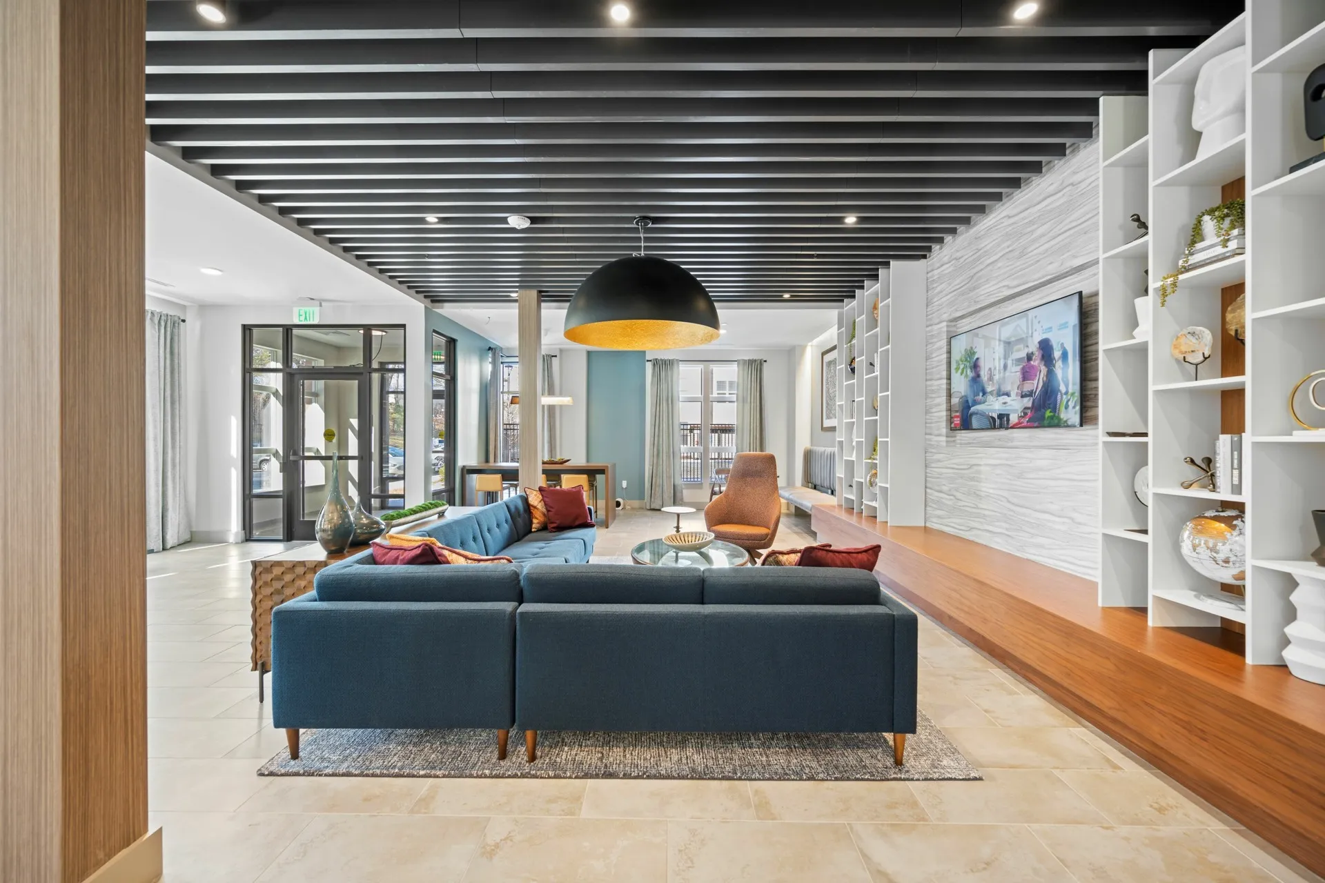 Club Room at The Point at Merrimack Valley