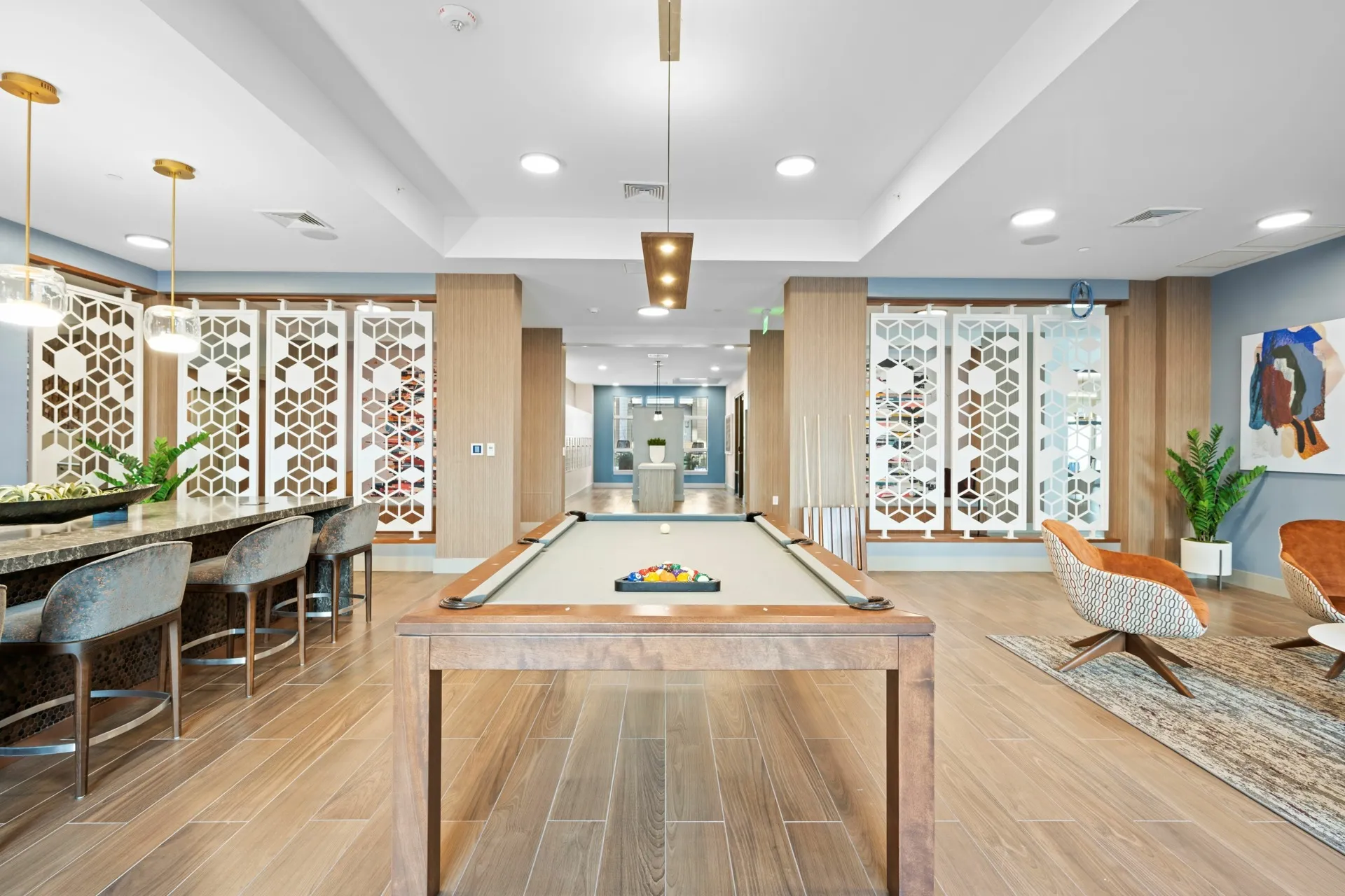 Club Room at The Point at Merrimack Valley