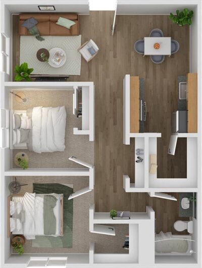 Diamond Peak 2x1 800 sqft sierra vista floorplan new