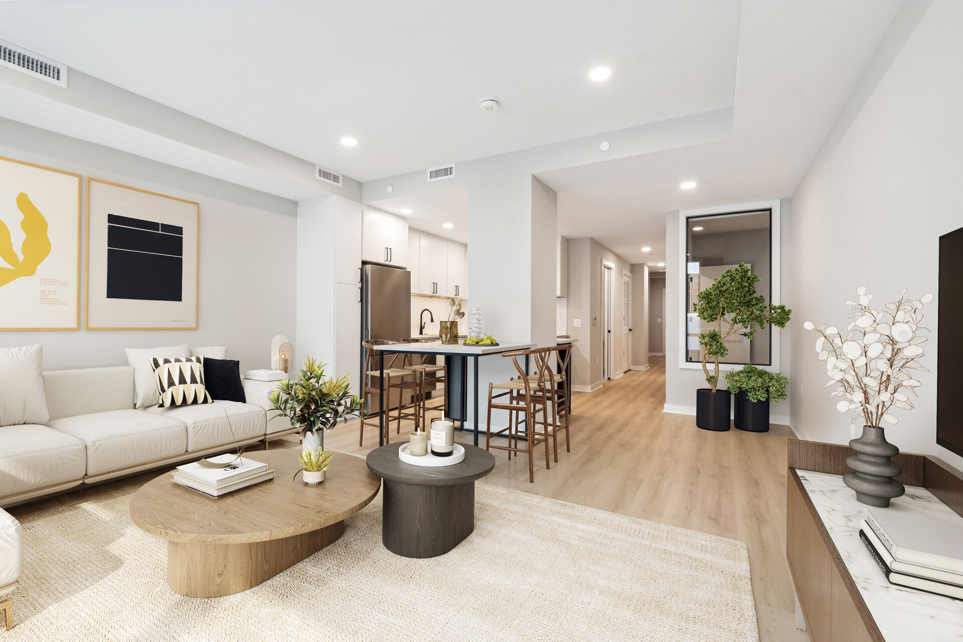 Living and Dining Room