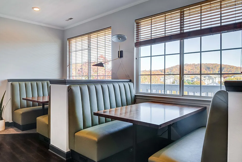 clubroom with views