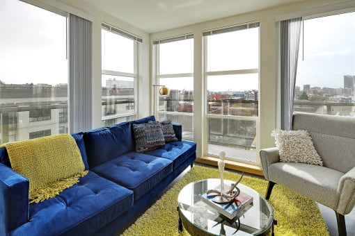 large windows with plenty of natural light