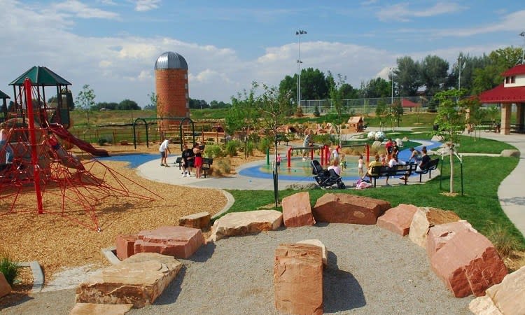 Sandstone Ranch Adventure Playground design concept.