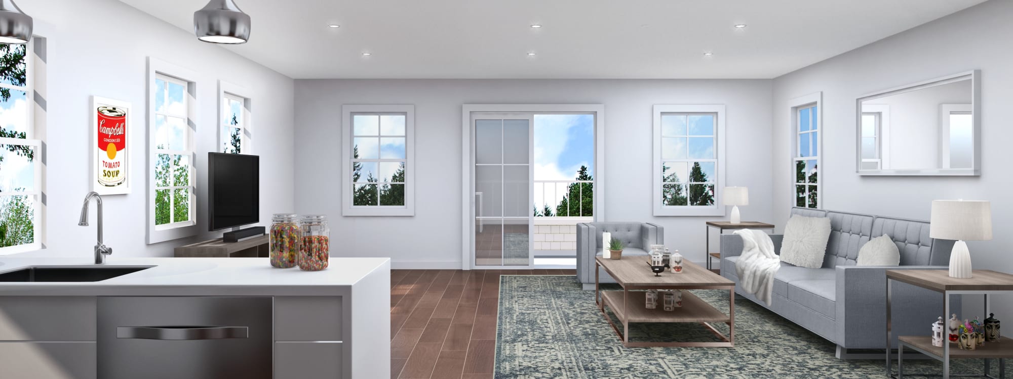 Student apartments at Campus Prime in Syracuse, New York