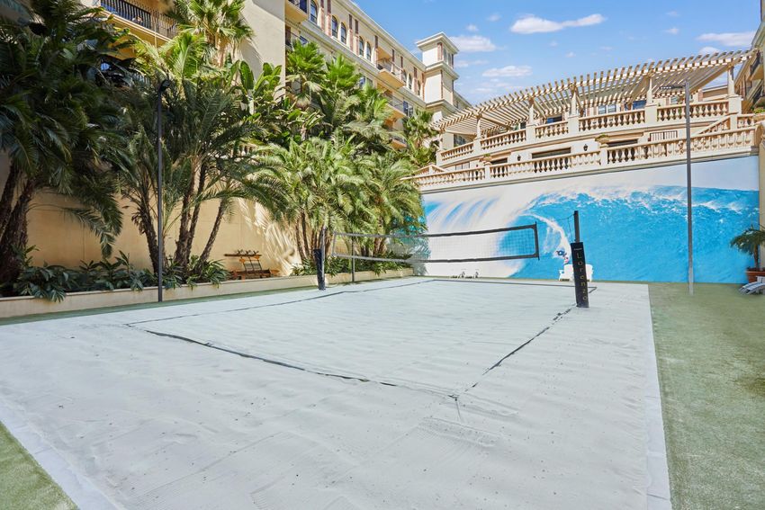 Marble Sand Volleyball Court