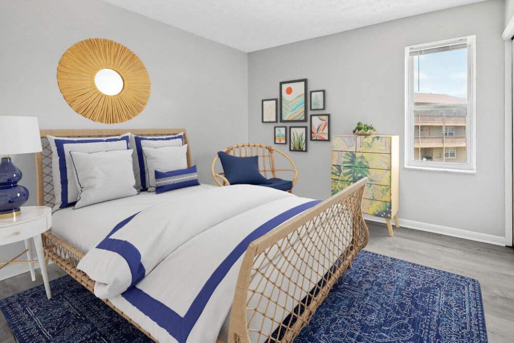 Bedroom area of Eden of Reynoldsburg in Reynoldsburg, Ohio