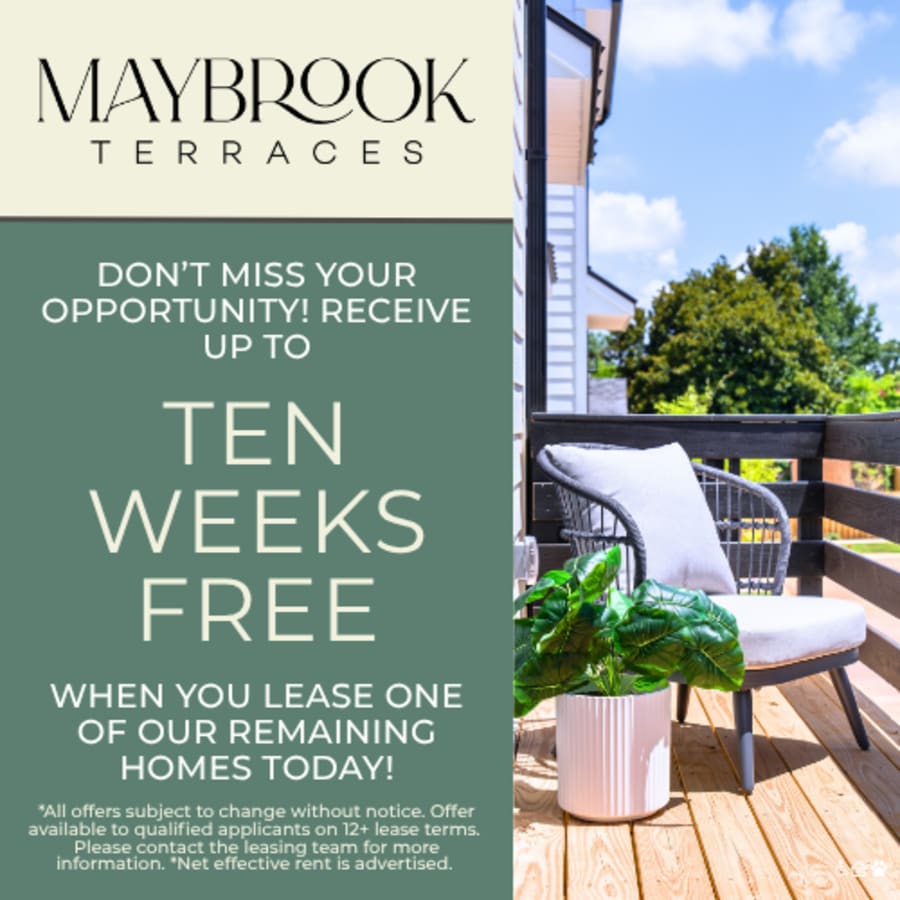 Up To 10 Weeks Free