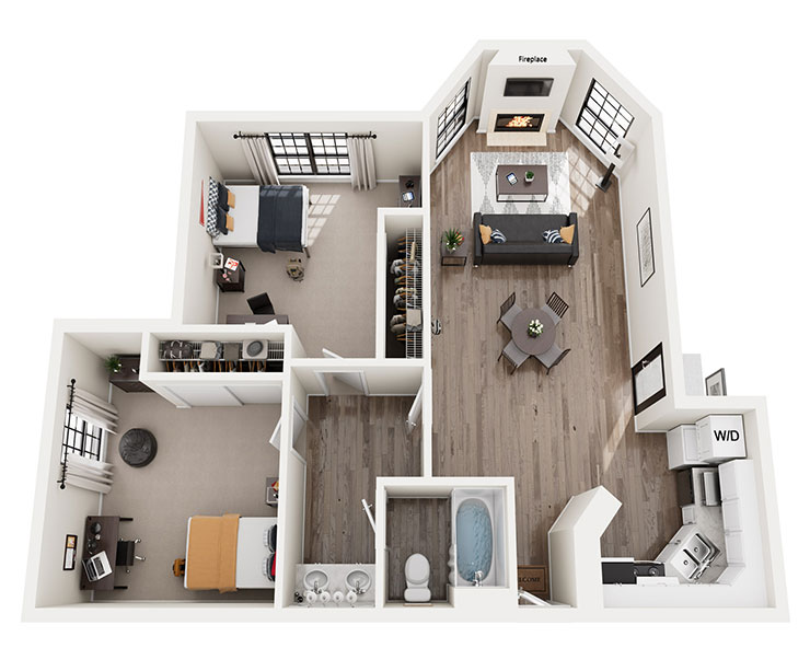2 STE UPG Floor plan
