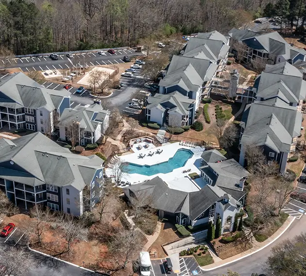 aerial view