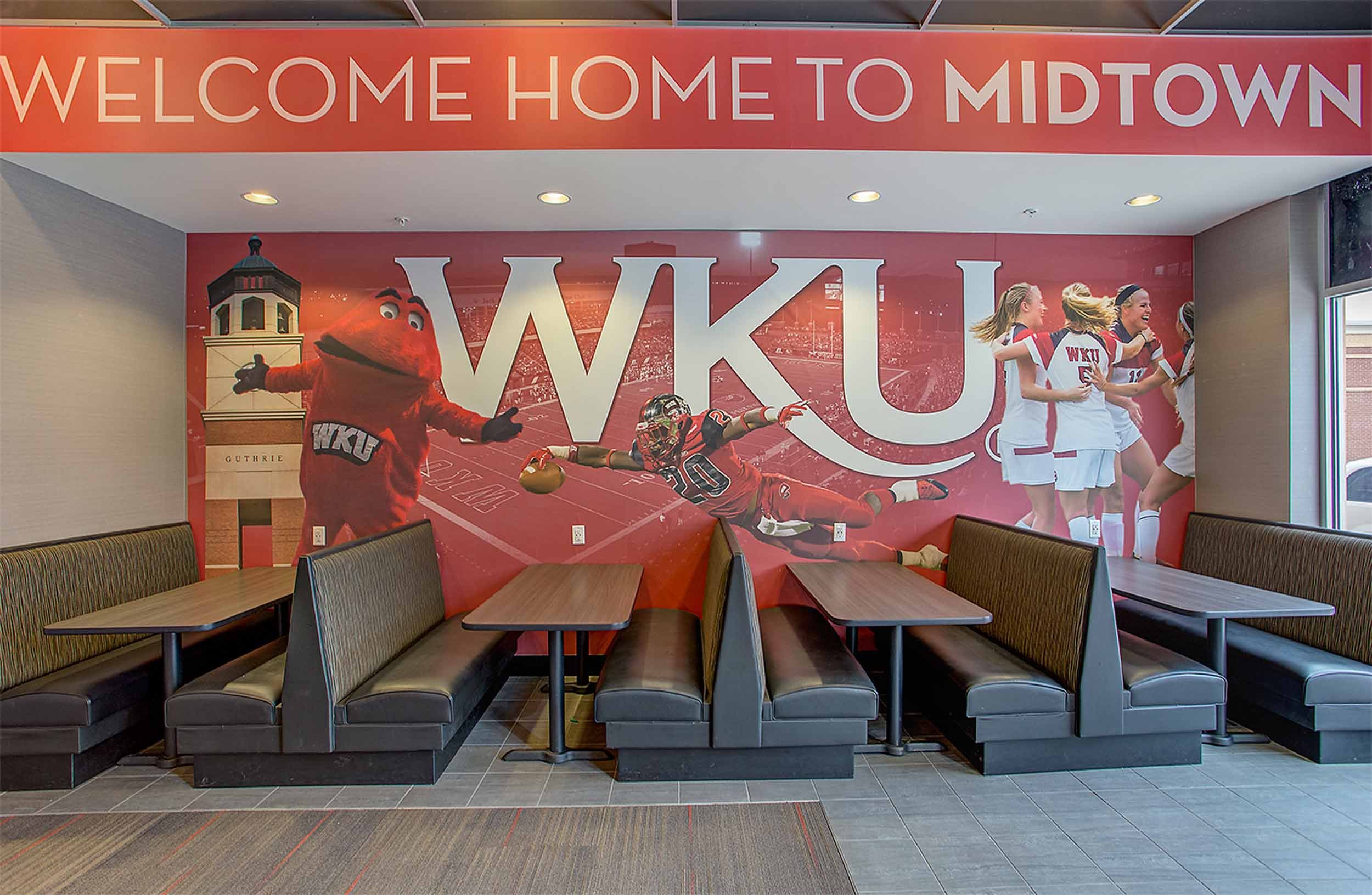Midtown at WKU | Apartments in Bowling Green, KY | Study Lounge