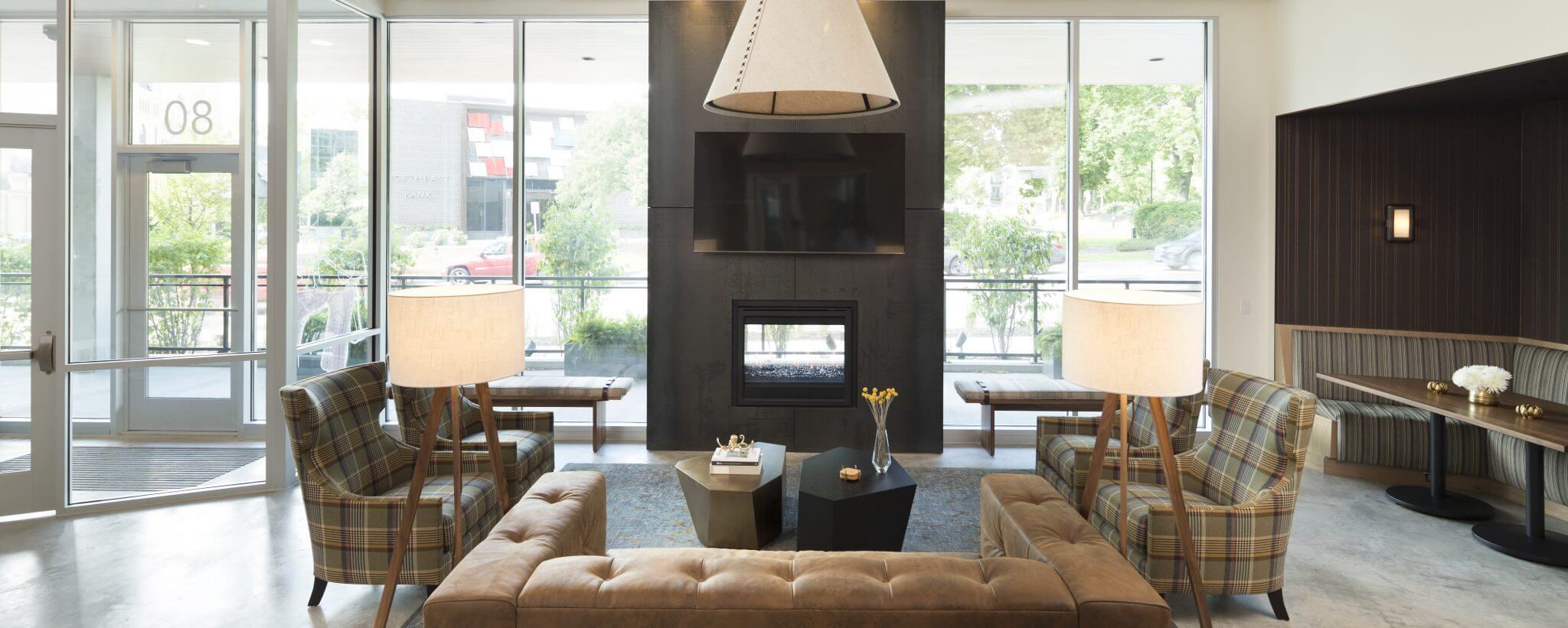 Julia fire-side common room