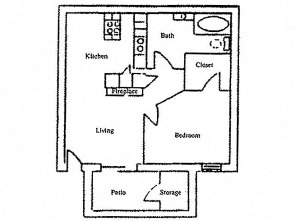 Floor Plan  the diagram of the floor plan for the house