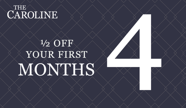 Limited Time Offer! Enjoy ½ off your first 4 months!