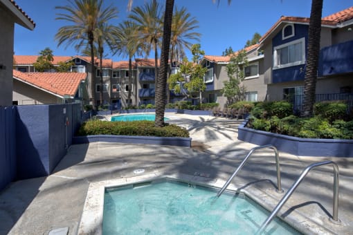San Tropez Santa Ana, CA Pool Area