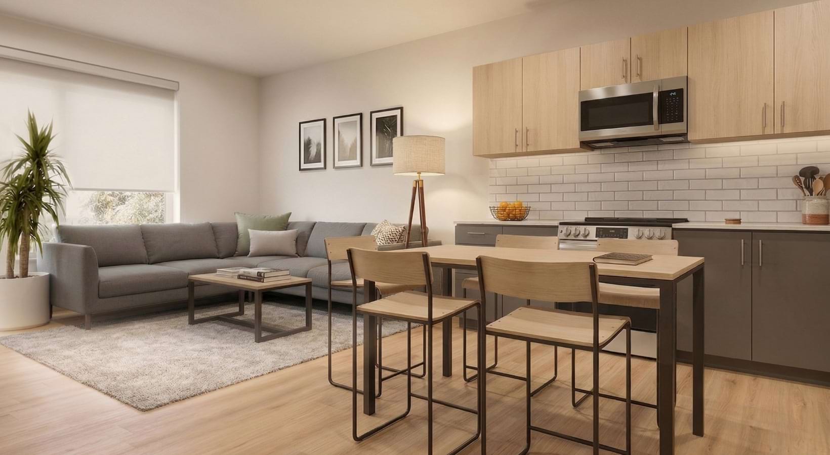 The Valiant - Kitchen  Dining  Living (E2)