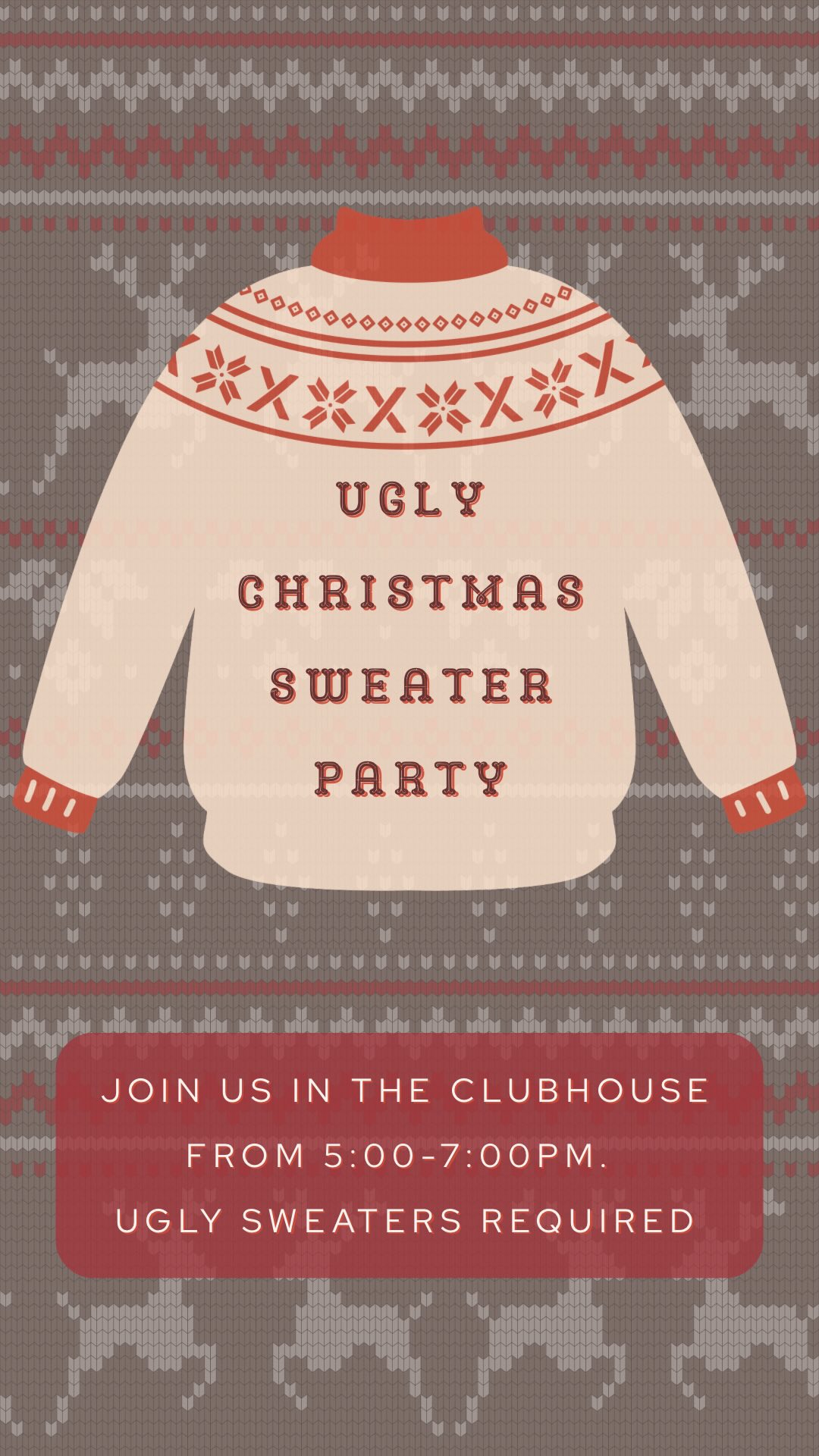 If SNL says it’s sweater weather… who are we to argue? 🎄 Get ready for our Ugly Sweater Party on...