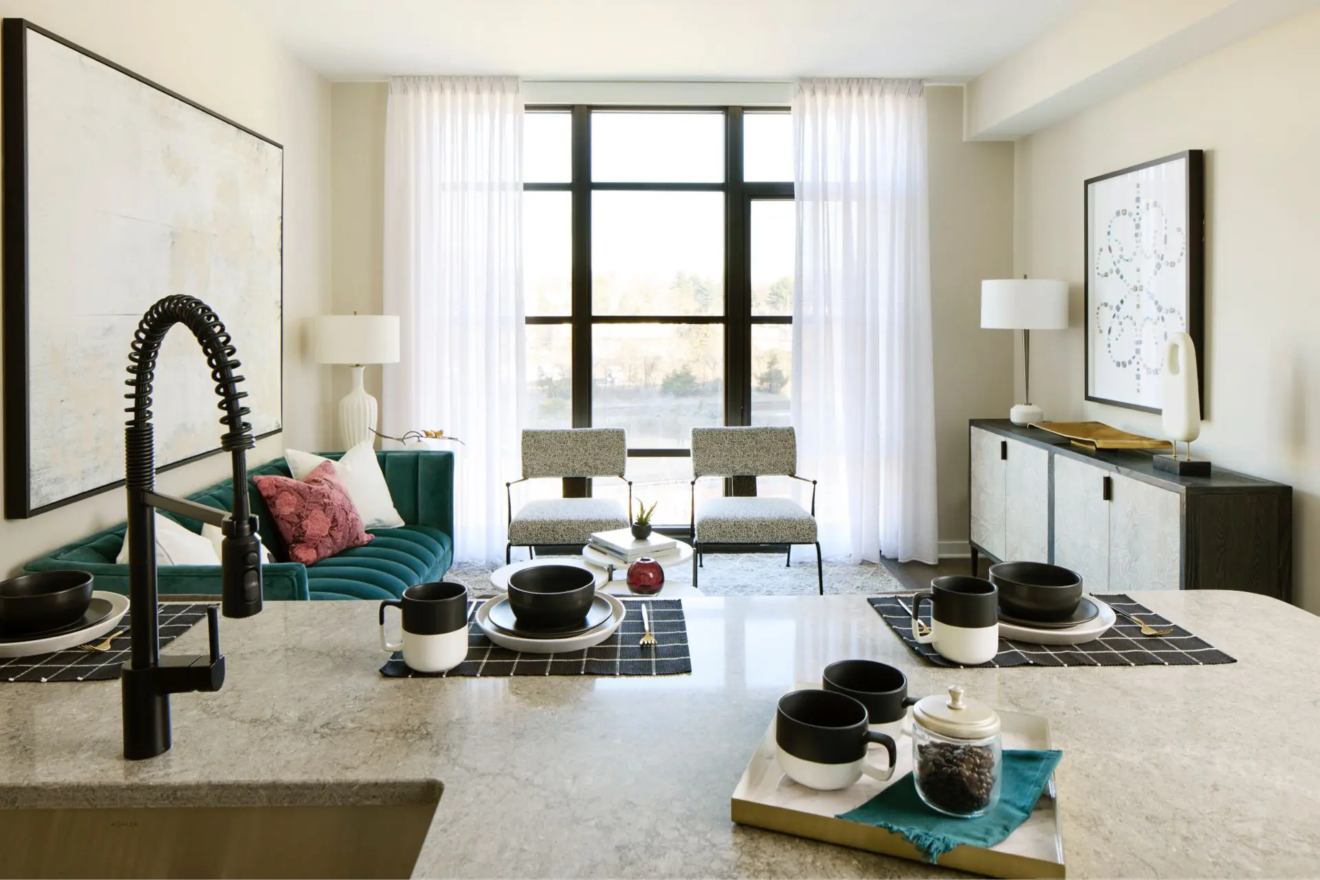 Spacious apartment homes that are elevated at every turn.