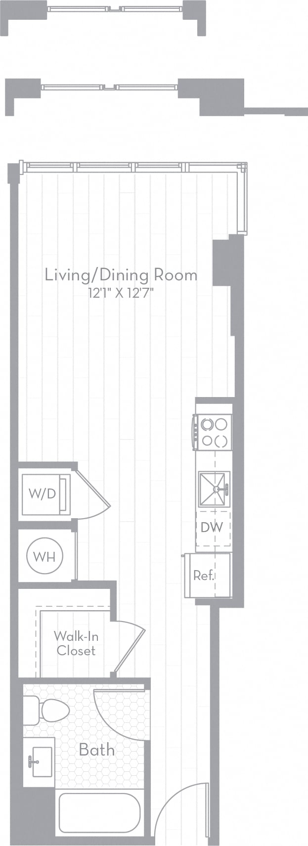 Apartment 0645 floorplan