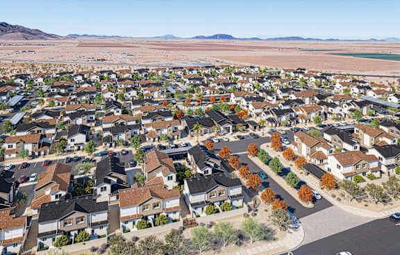Overhead View Of Property at Townhomes on Earley, Arizona, 85122