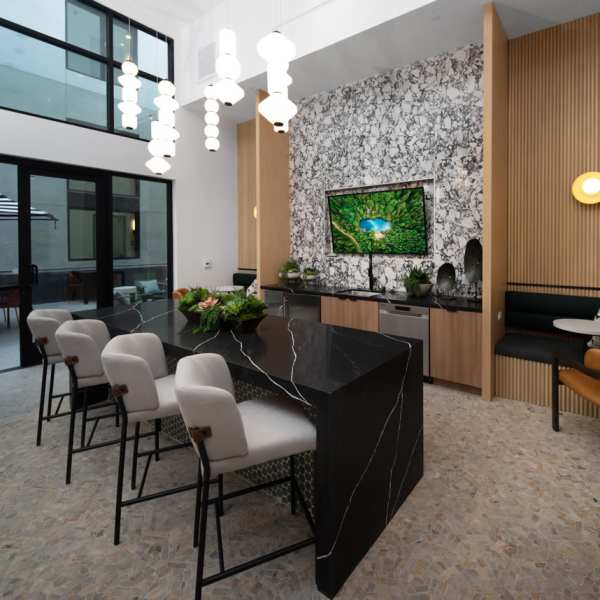 Social room at Vivien in Los Angeles, California