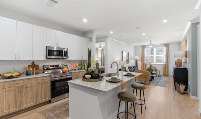 Chef-inspired kitchens at Grand Prairie apartment 
