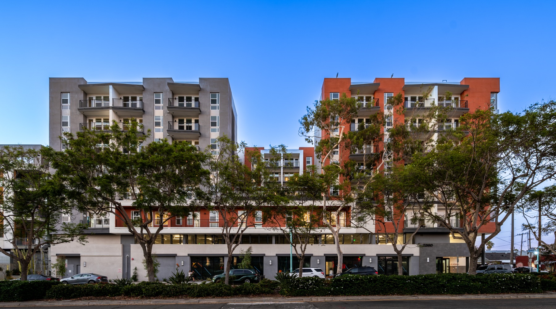 Tenney North Park apartment building exterior in North San Diego