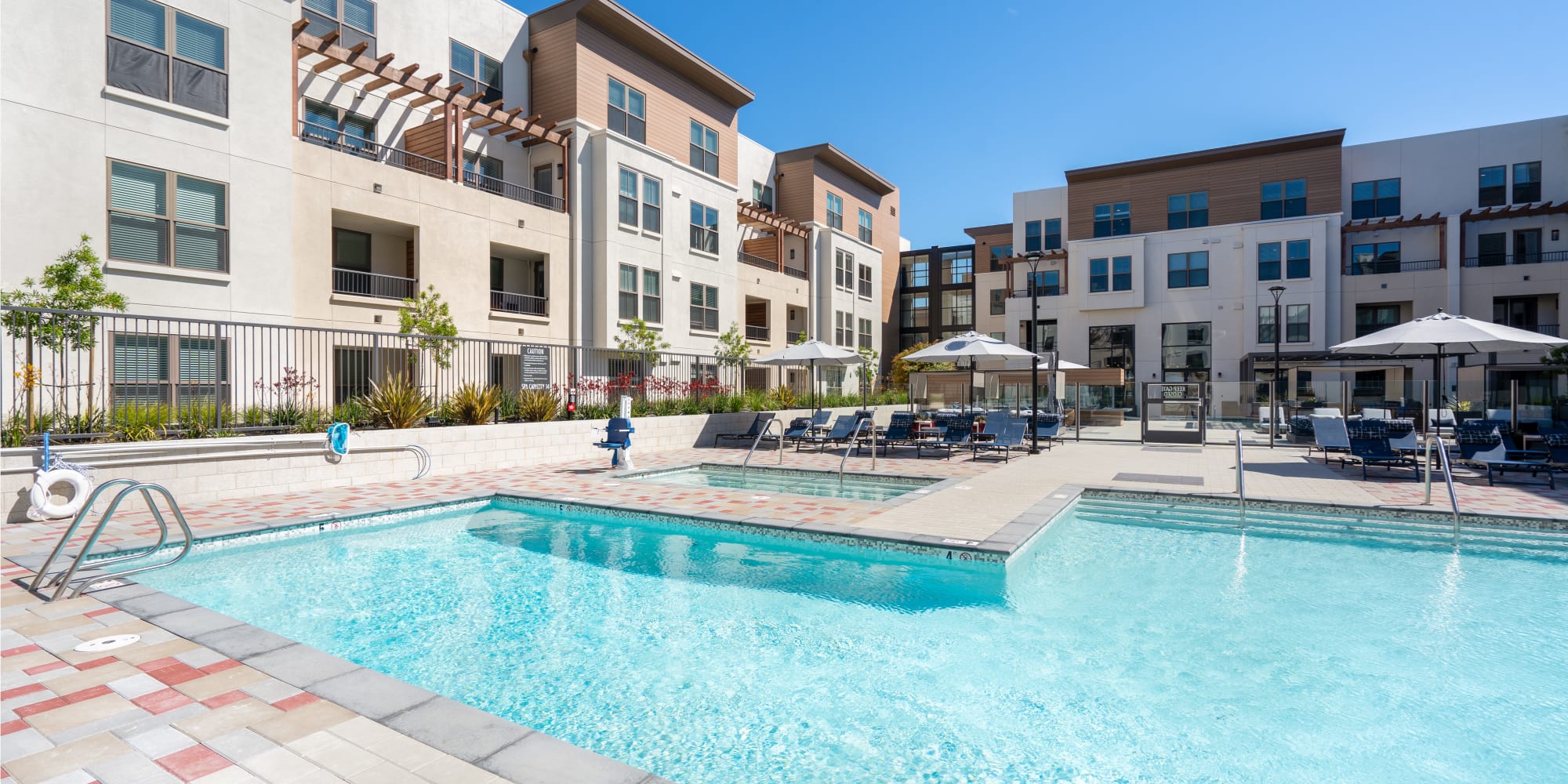 Apartments in Burlingame, California, at Anson